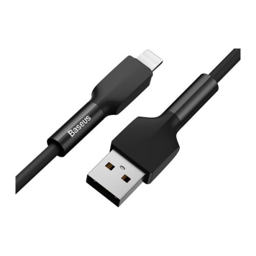Дата кабель USB 2.0 AM to Lightning 1.0m black Baseus (CALGJ-01)