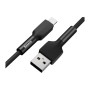 Дата кабель USB 2.0 AM to Lightning 1.0m black Baseus (CALGJ-01)