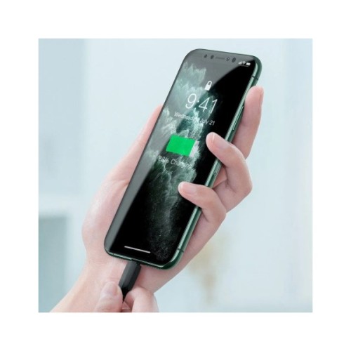 Дата кабель USB 2.0 AM to Lightning 1.0m black Baseus (CALGJ-01)