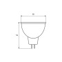 Лампочка Eurolamp LED SMD MR16 5W GU5.3 3000K 12V (LED-SMD-05533(12)(P))