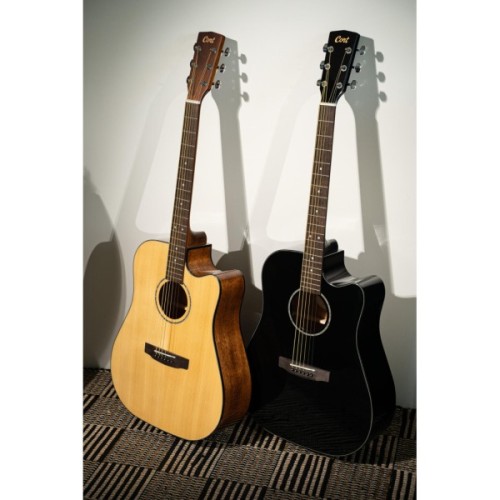 Гітара електроакустична Cort Earth 60CE Black Gloss