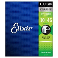Струни для гітари Elixir 19052 Optiweb Nickel Plated Steel Light (10-46) (283943)