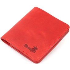 Портмоне Shvigel Шкіряне Червоне (16602)