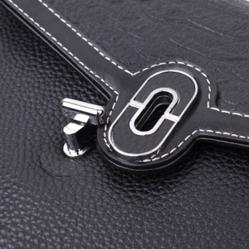 Сумка Vintage З натуральної шкіри Чорна (22624)