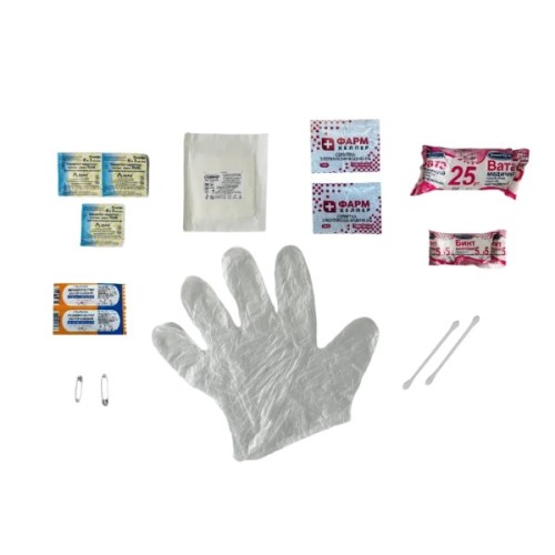 Автомобільна аптечка Poputchik 50-001-П