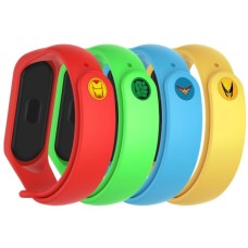 Ремінець до фітнес браслета Armorstandart комплект 4шт Xiaomi Mi Band 7/6/5 Superhero Edition (ARM77059)