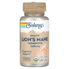 Трави Solaray Їжачок гребінчастий органічно ферментований, 1000 м (SOR-71983)