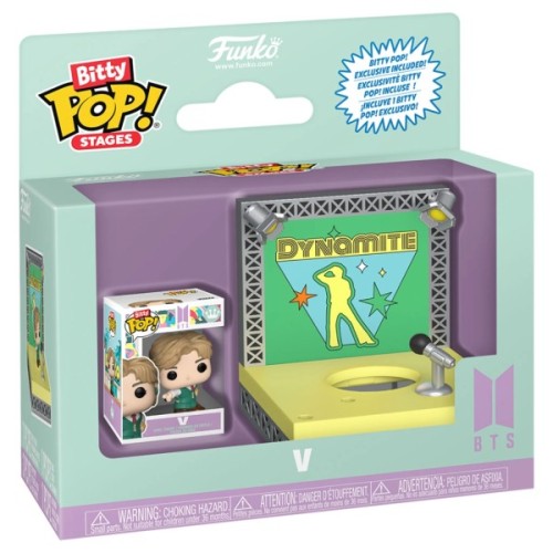 Фігурка Funko Pop набір Bitty POP! Stages серії BTS - Ві (Dynamite) (86741)
