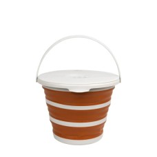 Відро складане Tribe Water Bucket Lid 10 л з кришкою terracota (T-FJ-0050-terracota)