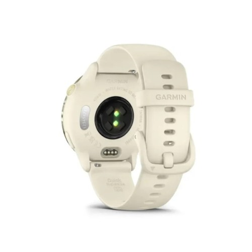 Смарт-годинник Garmin vivoactive 6, Bone/Lunar Gold, GPS смарт-годинник (010-02985-01)
