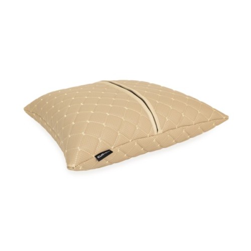 Подушка EVAtech ECO 40x40 см бежева з бежевою ниткою (SPBCSII)