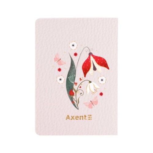 Книга записна Axent A6 Secret Garden 2, 60 аркушів клітинка (8711-2-A-TR)