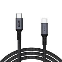 Дата кабель USB-C to USB-C 2.0m PD 100W black-grey Armorstandart (ARM69371)