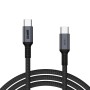 Дата кабель USB-C to USB-C 2.0m PD 100W black-grey Armorstandart (ARM69371)