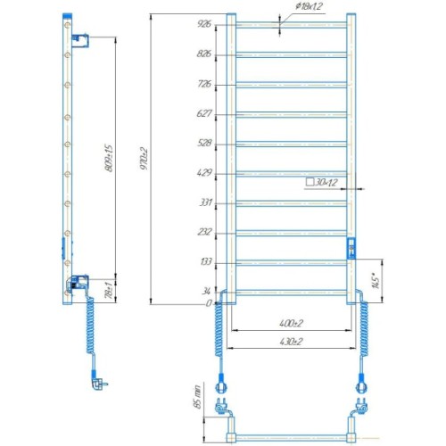 Сушарка для рушників Hygge Family Leeds (6.1.0803.06.BM)