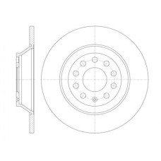Гальмівний диск REMSA 6969.00