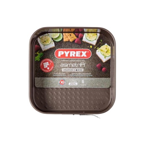 Форма для випікання Pyrex Asimetria 24 x 24 см роз'ємна (AS24BS0/7144)