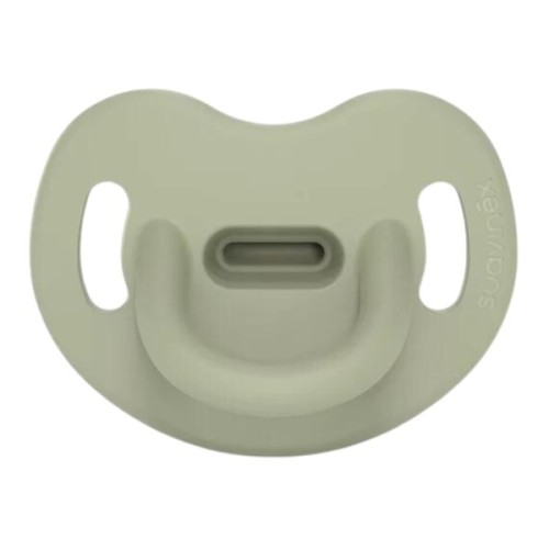 Пустушка Suavinex Colour Essence силіконова, анатомічна, 6-18 міс. зелена (308078)