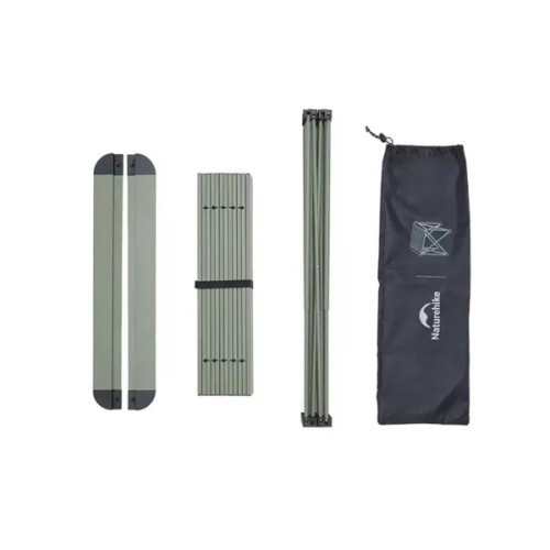 Туристичний стіл Naturehike CNK2450JJ013, L, алюміній, сірий (6976507663243)
