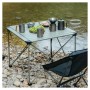 Туристичний стіл Naturehike CNK2450JJ013, L, алюміній, сірий (6976507663243)