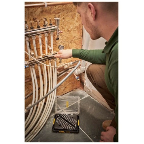 Ключ Stanley FATMAX комбінований, 12 шт: 6-17мм (FMMT98104-0)