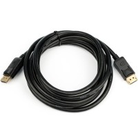 Кабель мультимедійний DisplayPort M to DisplayPort M 5.0m 8K/4K black Atcom (50121)
