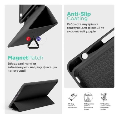 Чохол до планшета Armorstandart Smart Fold Pen Xiaomi Redmi Pad 2 Pro Black (ARM89201)