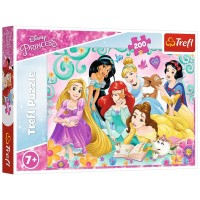 Пазл Trefl Princess Щасливий світ принцес 200 елементів (5900511132687)