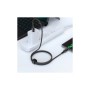 Дата кабель USB-C to USB-C 1.2m 3A nylon black Acefast (6974316280521)