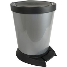 Контейнер для сміття Алеана З педаллю Сірий 18 л (алн 124066/сірий)