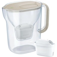 Фільтр-глечик Brita Style Essential XL MXPro 3.6л з картриджем пісочний (1061055) Фільтр-глечик Brita Style Essential XL MXPro 3.6л з картриджем пісочний (1061055)