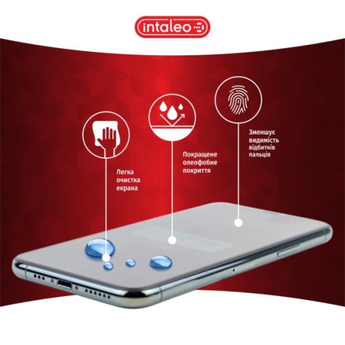 Скло захисне Intaleo Full Glue ESD Apple iPhone 17e Black (1283126636967)