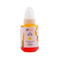 Чорнило PowerPlant Epson 673 L800 140г Yellow (PP673Y)