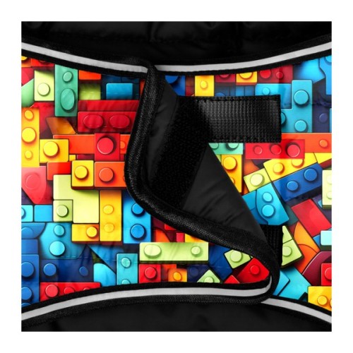 Курточка для тварин WAUDOG Clothes Накидка Блоки XL (506-4056)