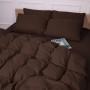 Постільна білизна MirSon 003 Brown Фланель 220х240 King Size (2200009648724)