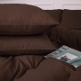 Постільна білизна MirSon 003 Brown Фланель 220х240 King Size (2200009648724)