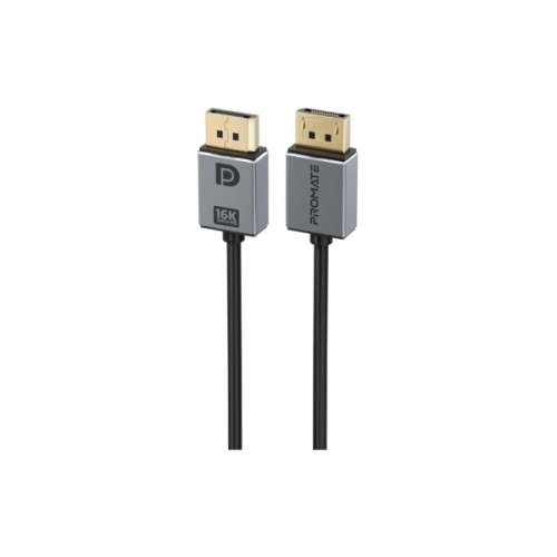 Кабель мультимедійний DisplayPort M to DisplayPort M V2.0 Promate (dplink-16k.black)