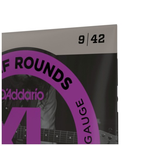 Струни для гітари D'Addario XL Half Rounds Super Light (09-42) (EHR320)