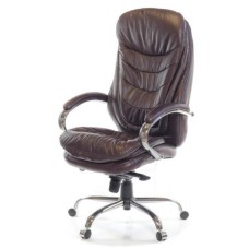 Офісне крісло Аклас Валенсия Soft CH MB коричневе (76464)