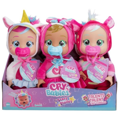 Лялька IMC Cry Babies Ніжні обійми Зіркові Таланти Плакса Дрімі 25 см (911574)