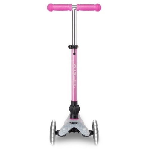 Самокат Micro Mini Deluxe складний серії Foldable Orion Glow LED" Рожевий" (MMD373)