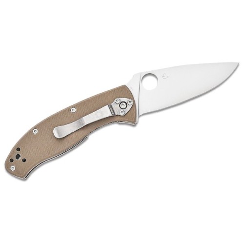 Ніж Spyderco Tenacious M4 Brown G10 (C122GBNM4P)