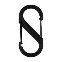Карабін туристичний Nite ize Plastic Carb S Biner Size 6 NI676 All Black (4823082709571)