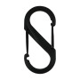 Карабін туристичний Nite ize Plastic Carb S Biner Size 6 NI676 All Black (4823082709571)
