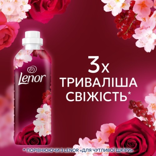 Кондиціонер для білизни Lenor Рубіновий жасмин 1.239 л (8700216724616)