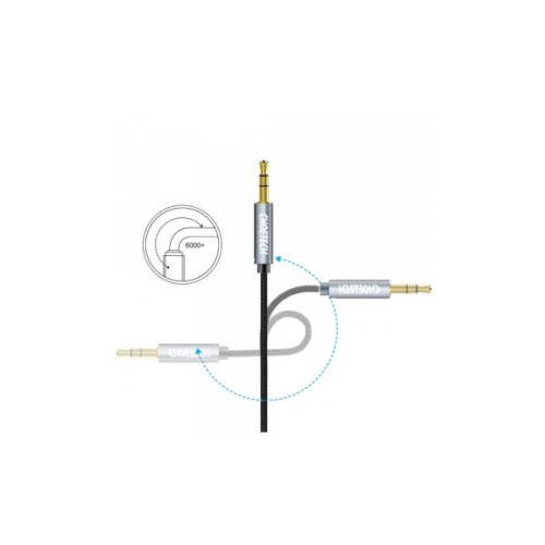 Кабель мультимедійний 3.5mm M to 3.5mm M 1.2m Choetech (AUX002)