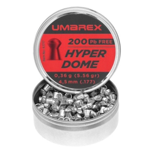 Пульки Umarex Hyperdome 4,5 мм 0,36 г 200 шт (4.1717)