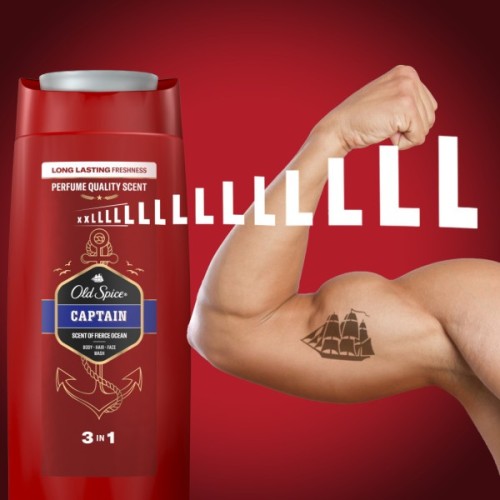 Гель для душу Old Spice Captain 675 мл (8006540280140)