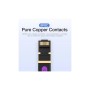 Патч-корд 15м, UTP cat 7 RJ-45 flat black Vention (ICABN)