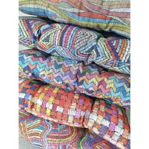 Подушка на стілець Прованс MixPrint 504 зігзаг 40х40 см (4823093449923)